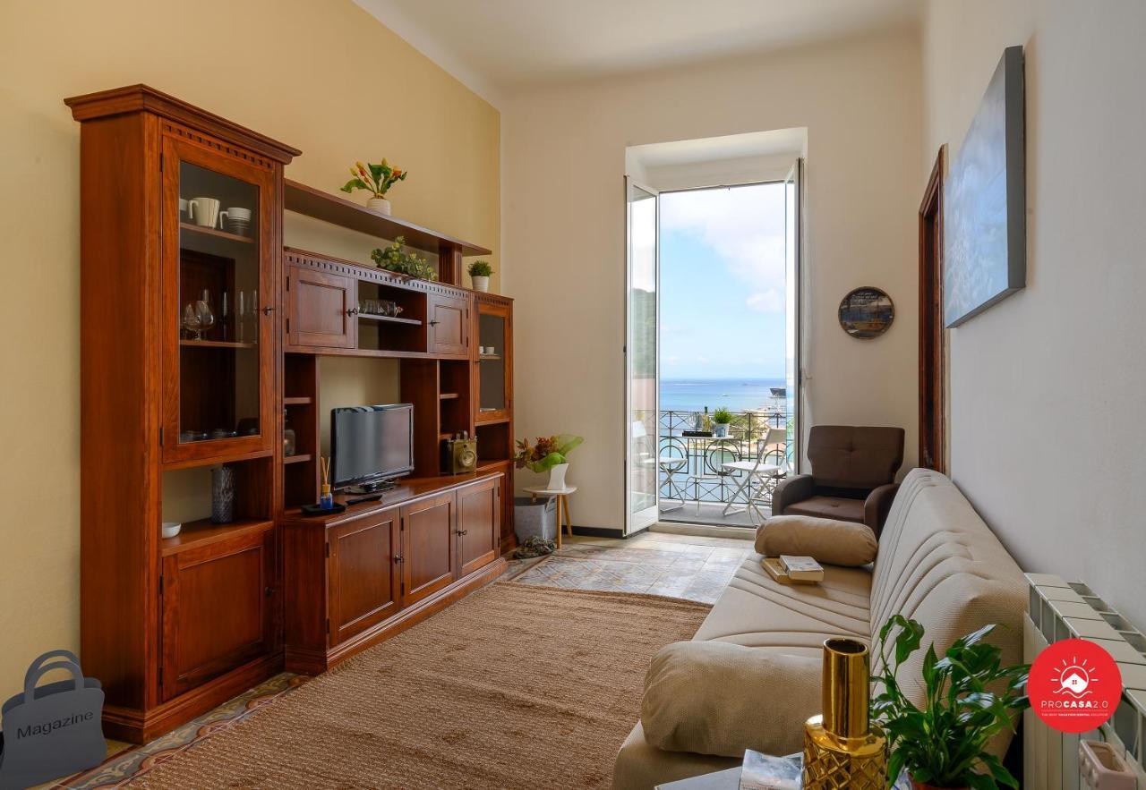 شقة Sea View Escape La Spezia - Cadimare المظهر الخارجي الصورة